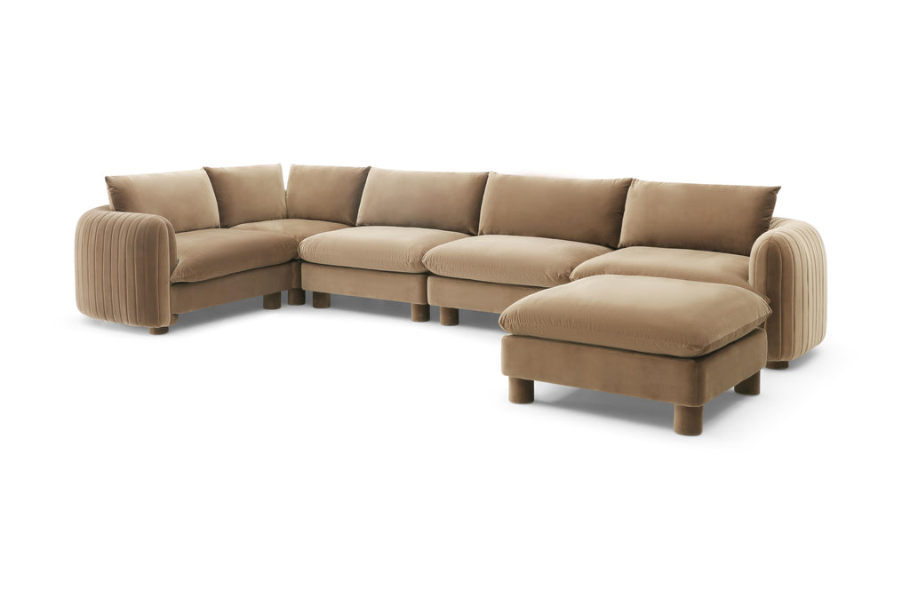 Sleek Bayshore sofa set for stylish South Florida interiors

