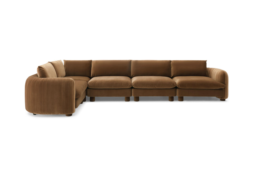 Miami modular sofa with sleek contemporary design

