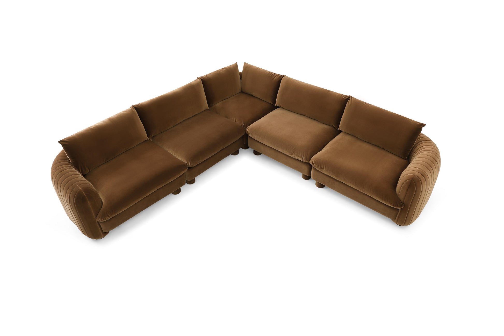 Elegant modular sofa for large family living rooms


