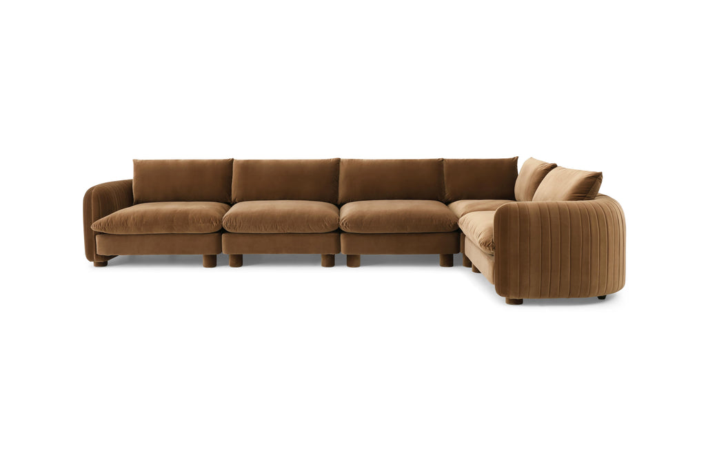 Miami modular sofa with sleek contemporary design

