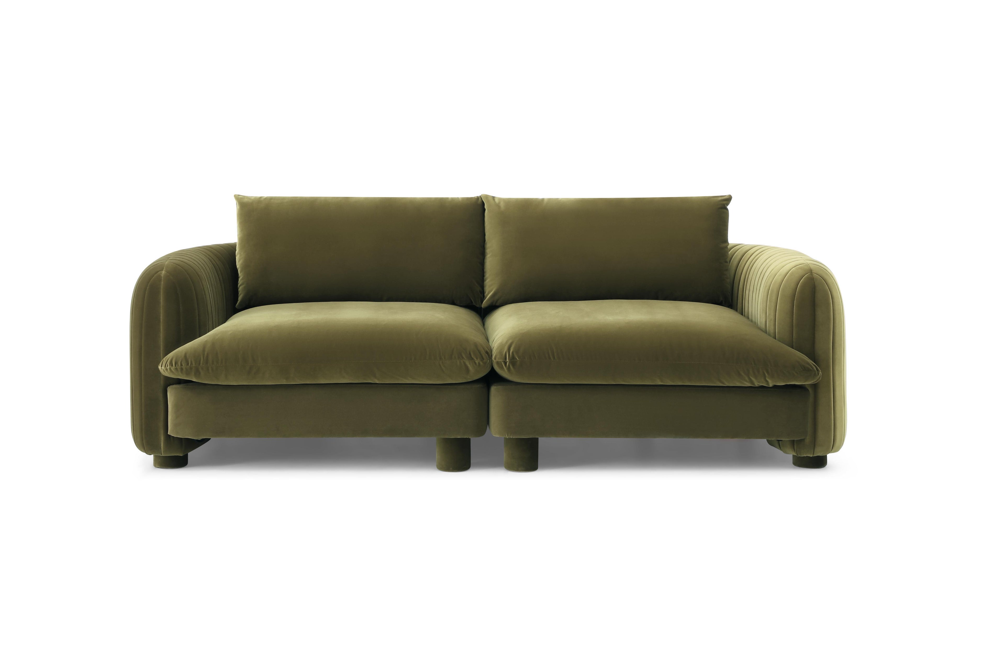 Compact and modern small space modular seating