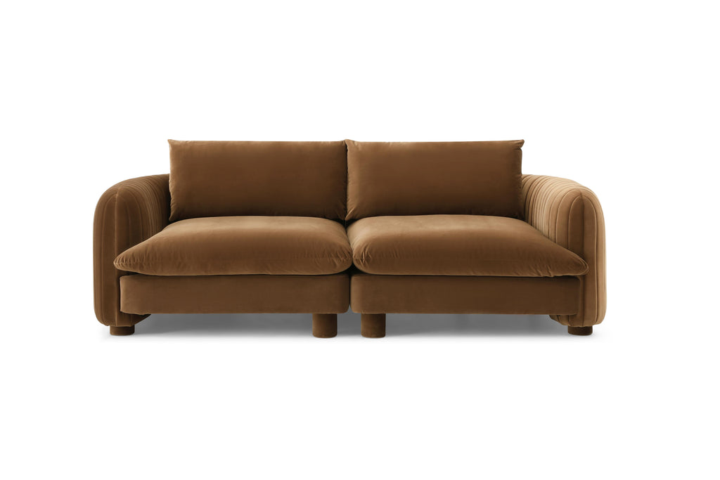 Space-saving sofa perfect for Miami-style homes