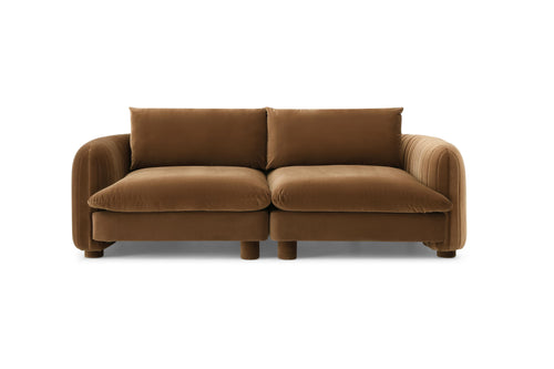 Space-saving sofa perfect for Miami-style homes