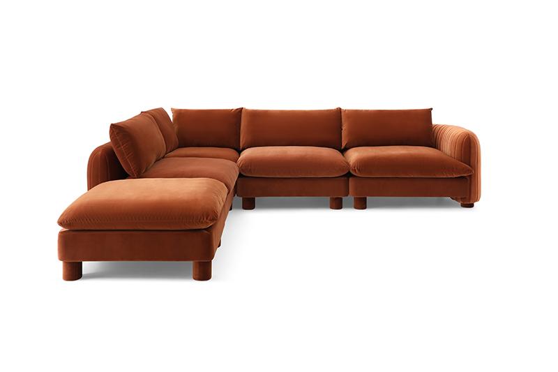 The Bayshore 4 Seater L Shape + Ottoman