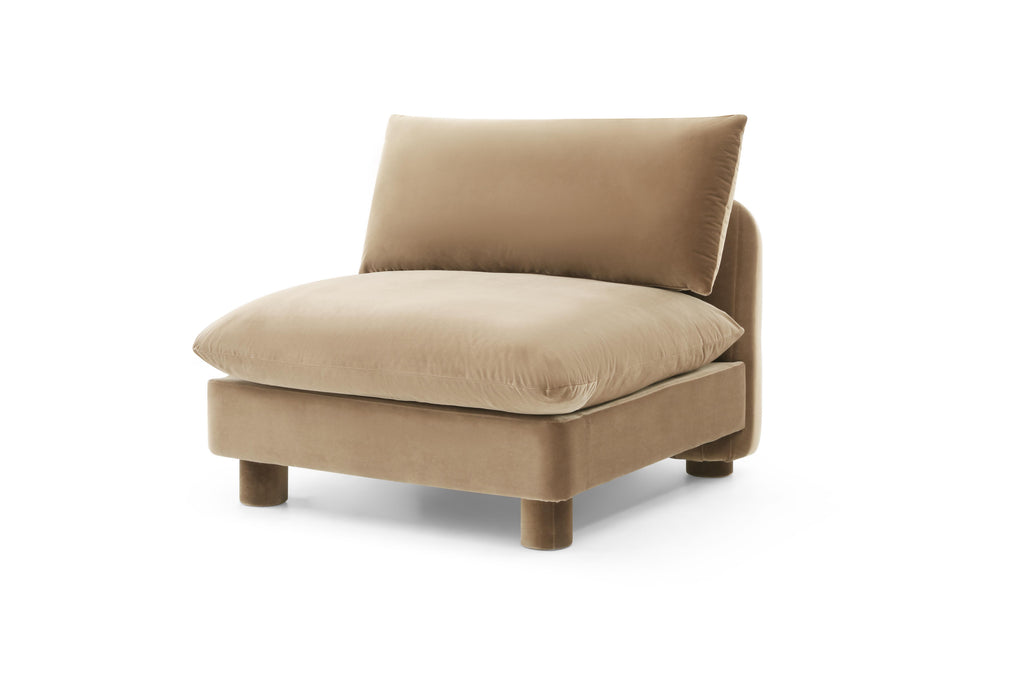 Modular ottoman as part of 5 seater sofa set

