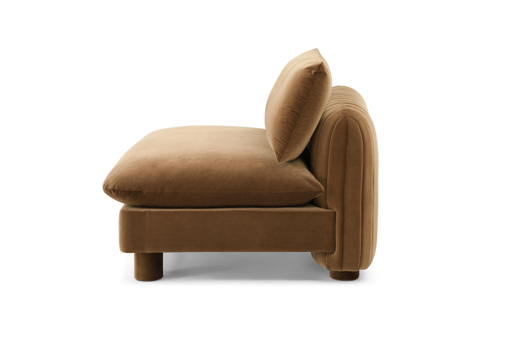 Modular ottoman as part of 5 seater sofa set

