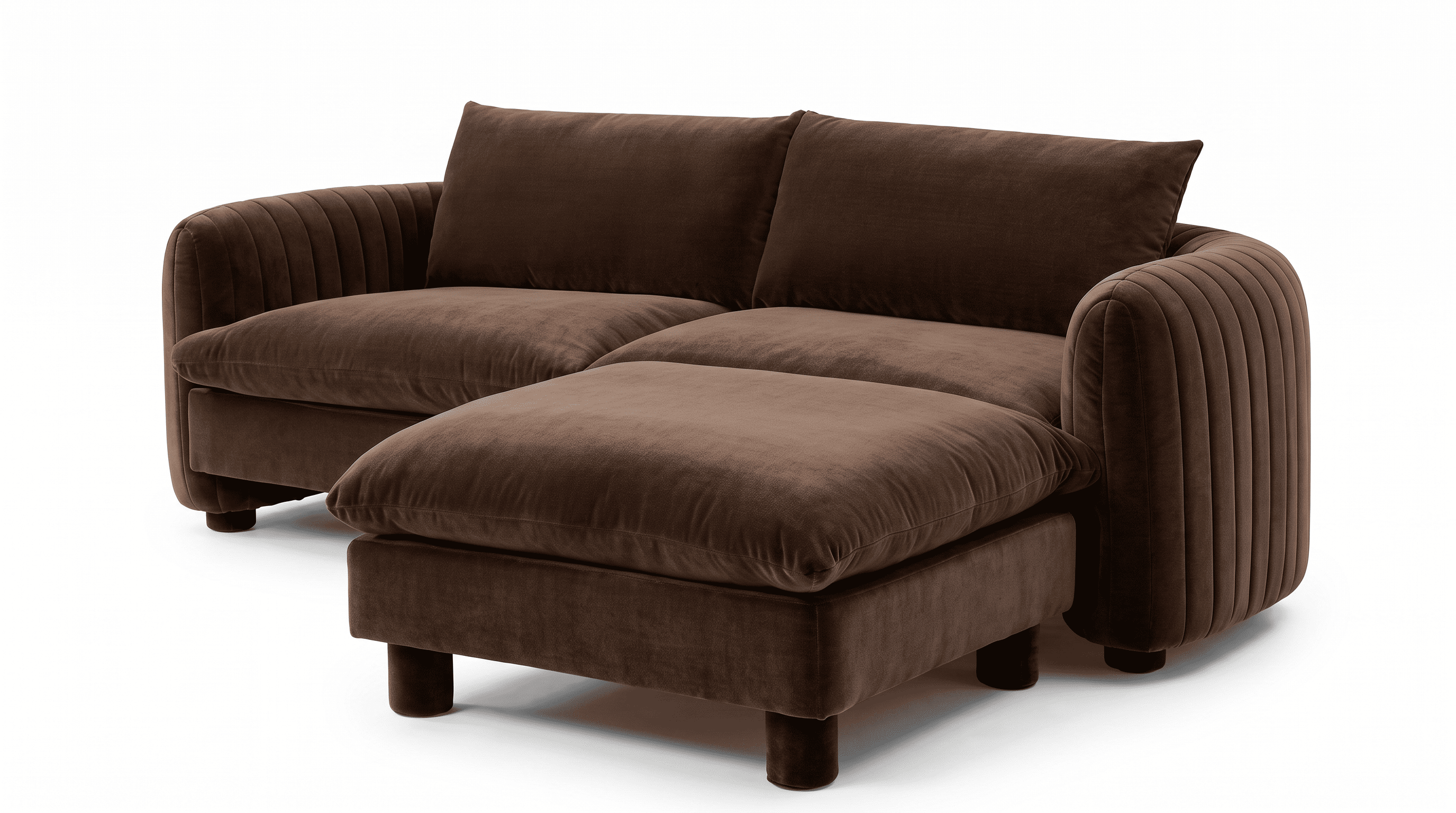 Bayshore 2 Seater Sofa + Ottoman