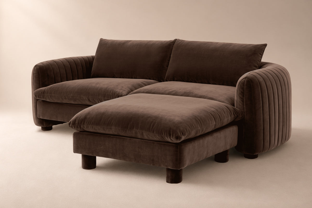 Bayshore 2 Seater Sofa + Ottoman