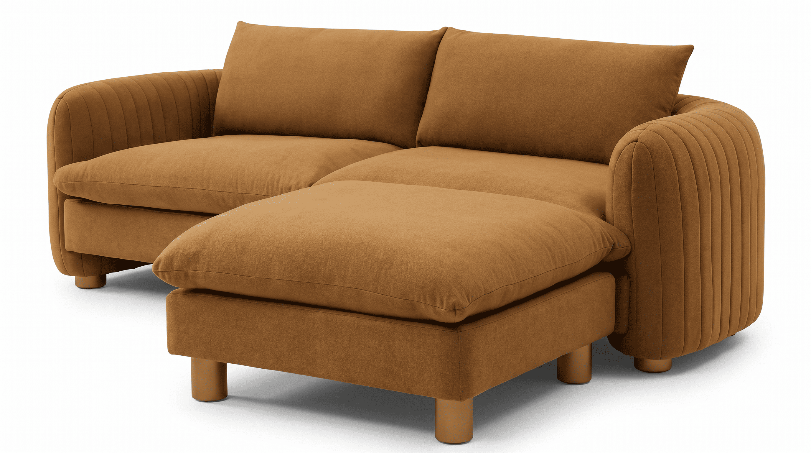 Bayshore 2 Seater Sofa + Ottoman