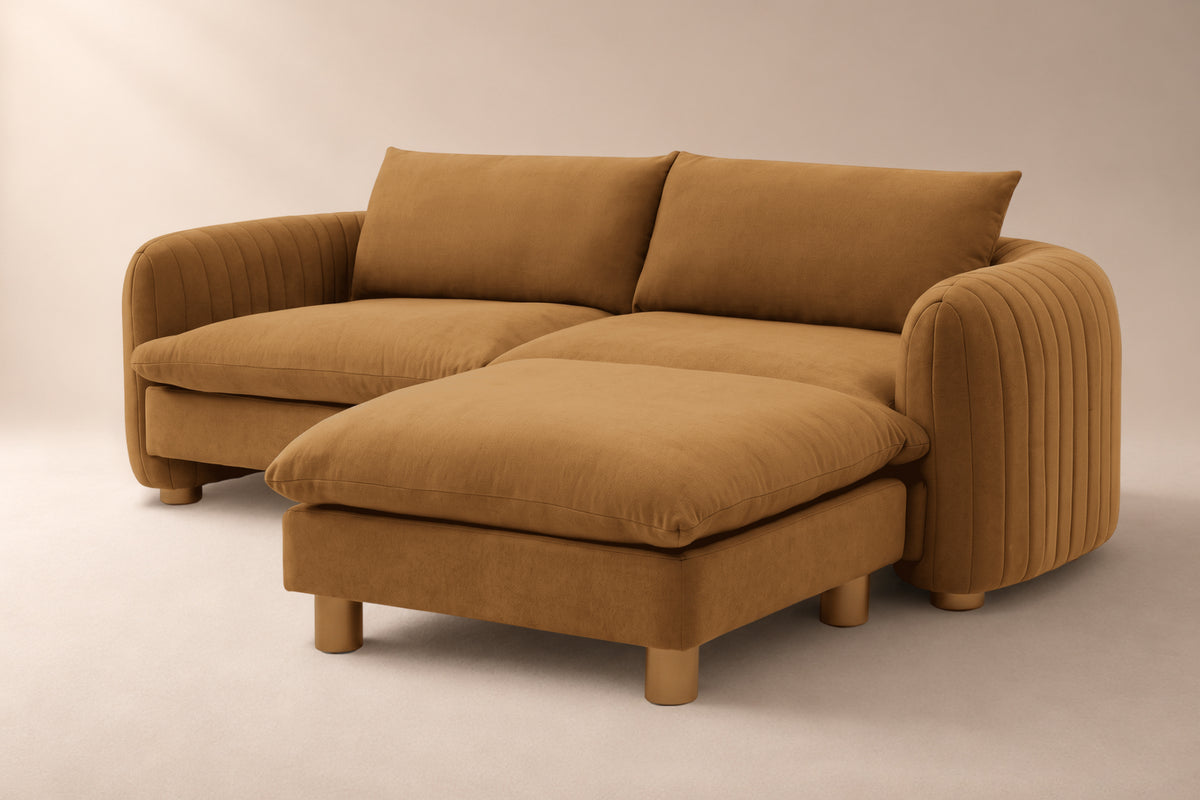 Bayshore 2 Seater Sofa + Ottoman