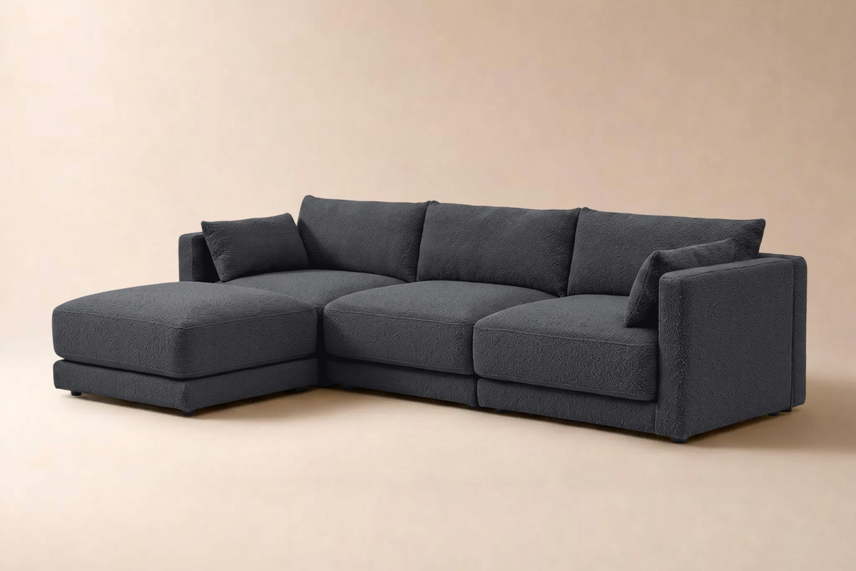 Halo 3 Seater Sofa + Ottoman
