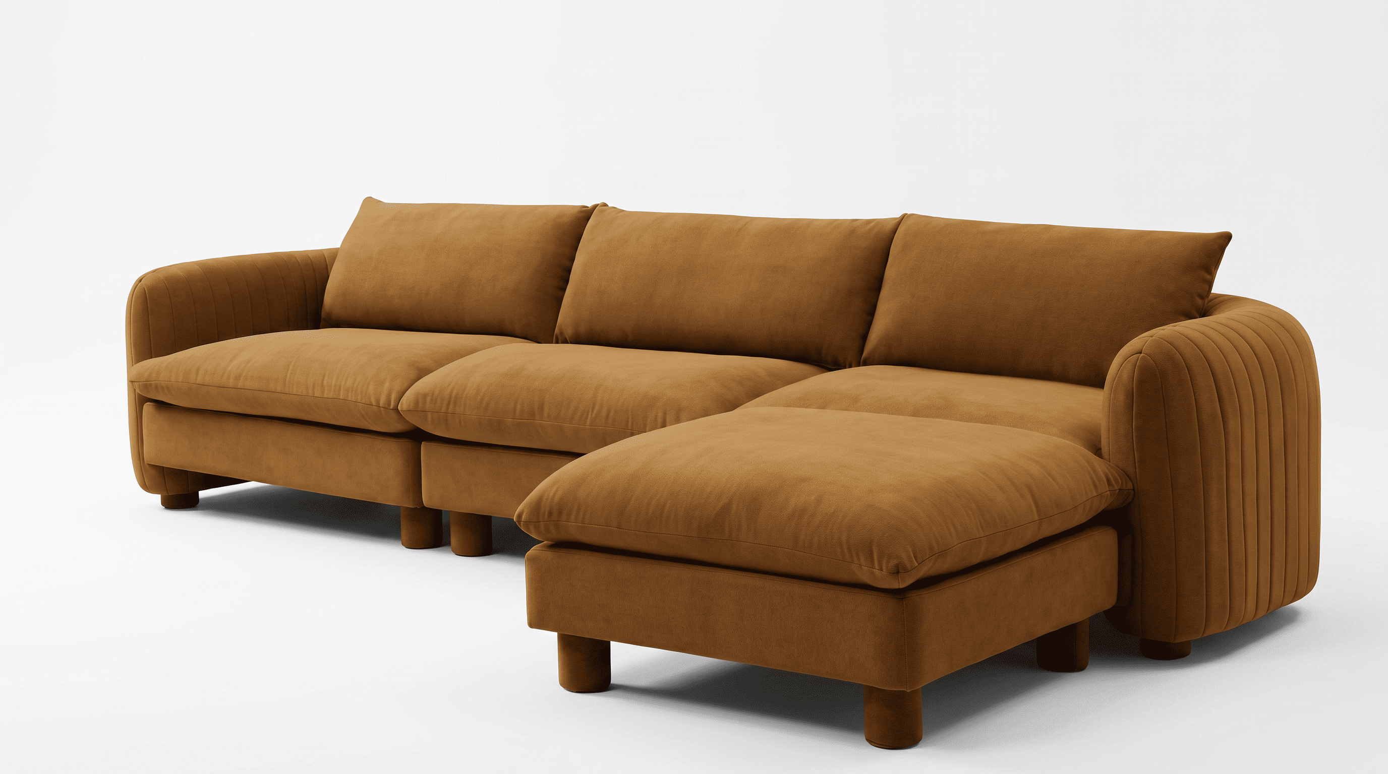 Bayshore 3 Seater Sofa + Ottoman