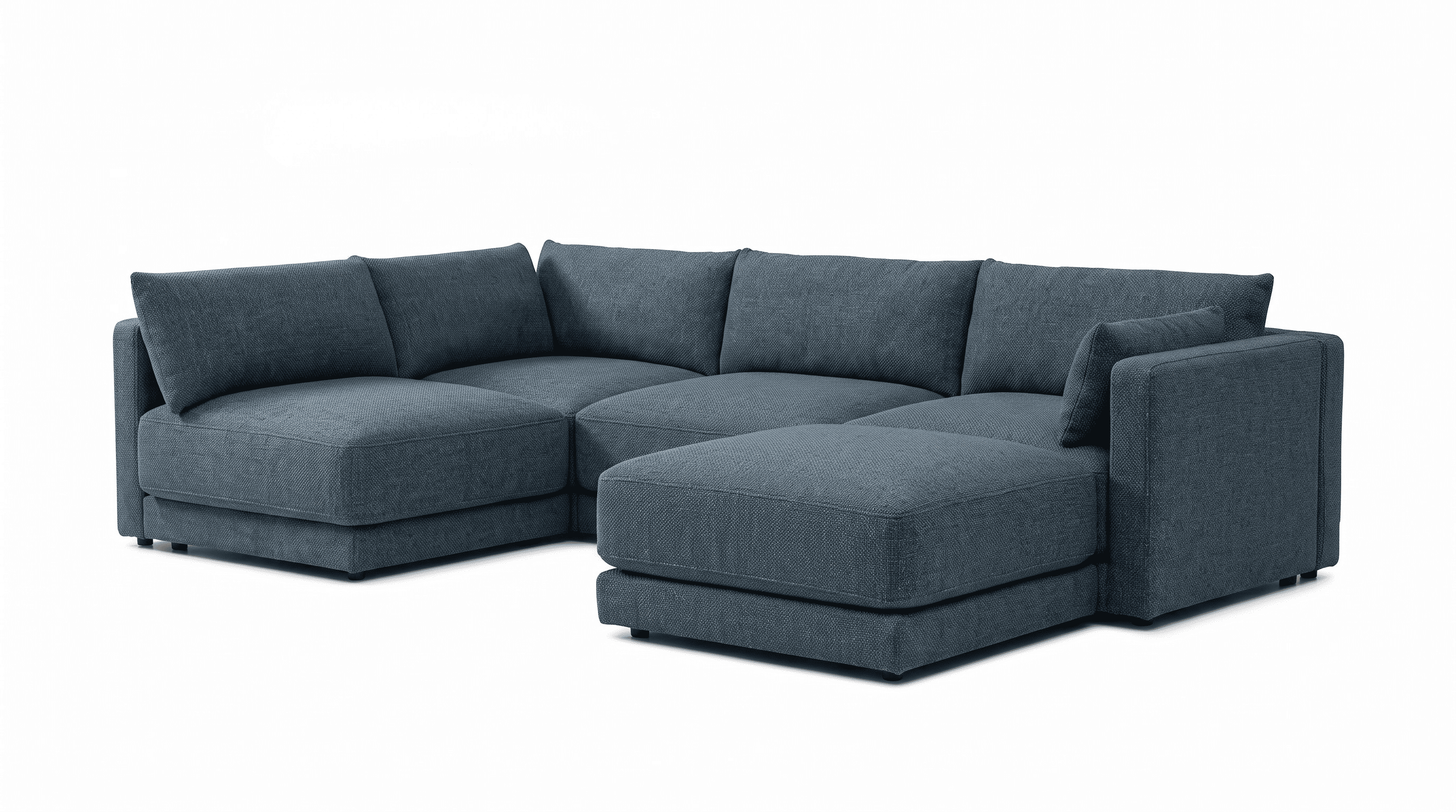 Halo 4 Seater L Shape + Ottoman