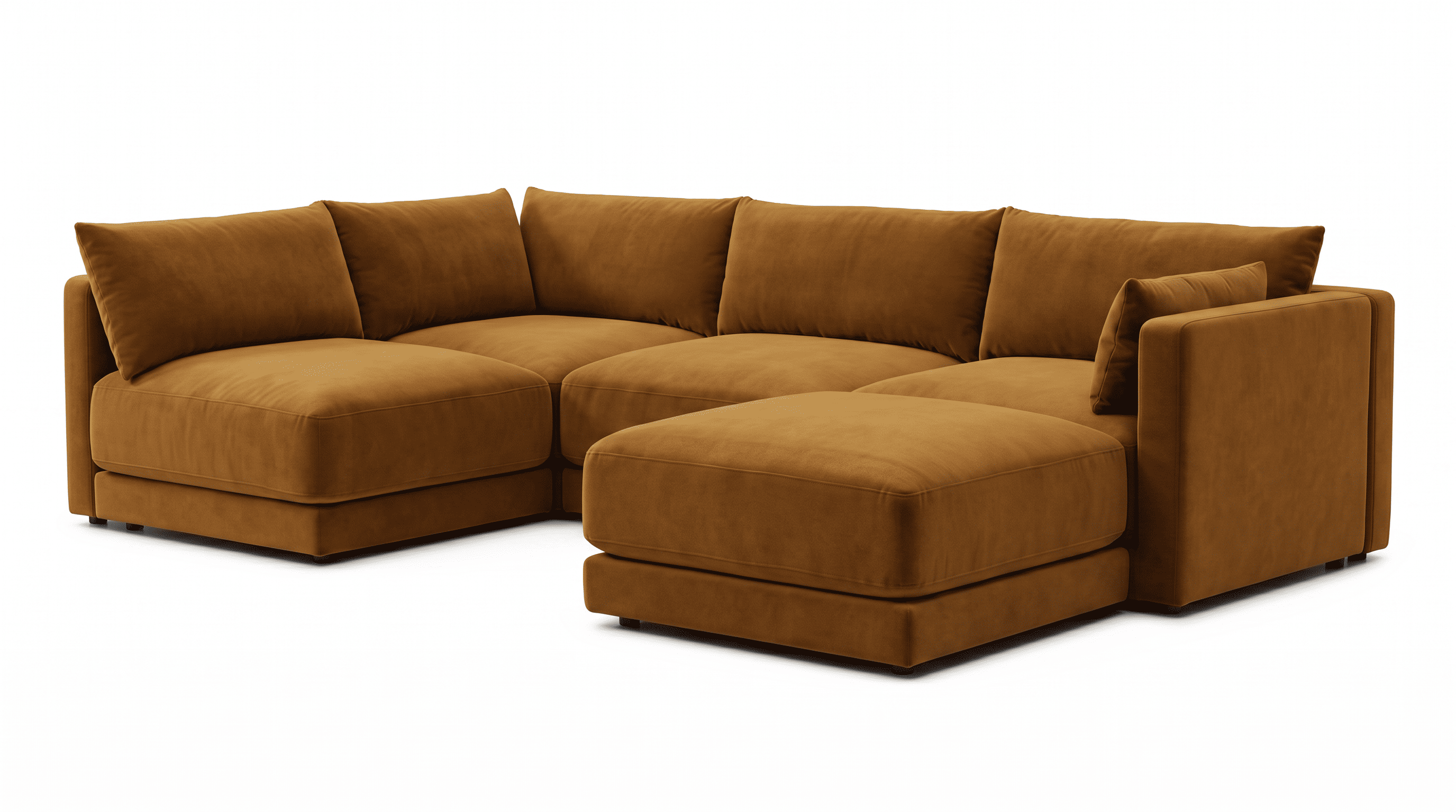 Halo 4 Seater L Shape + Ottoman