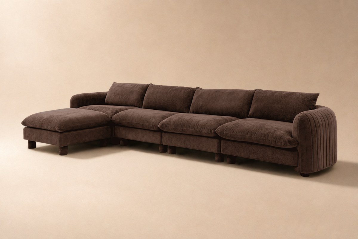 The Bayshore 4 Seater Sofa + Ottoman