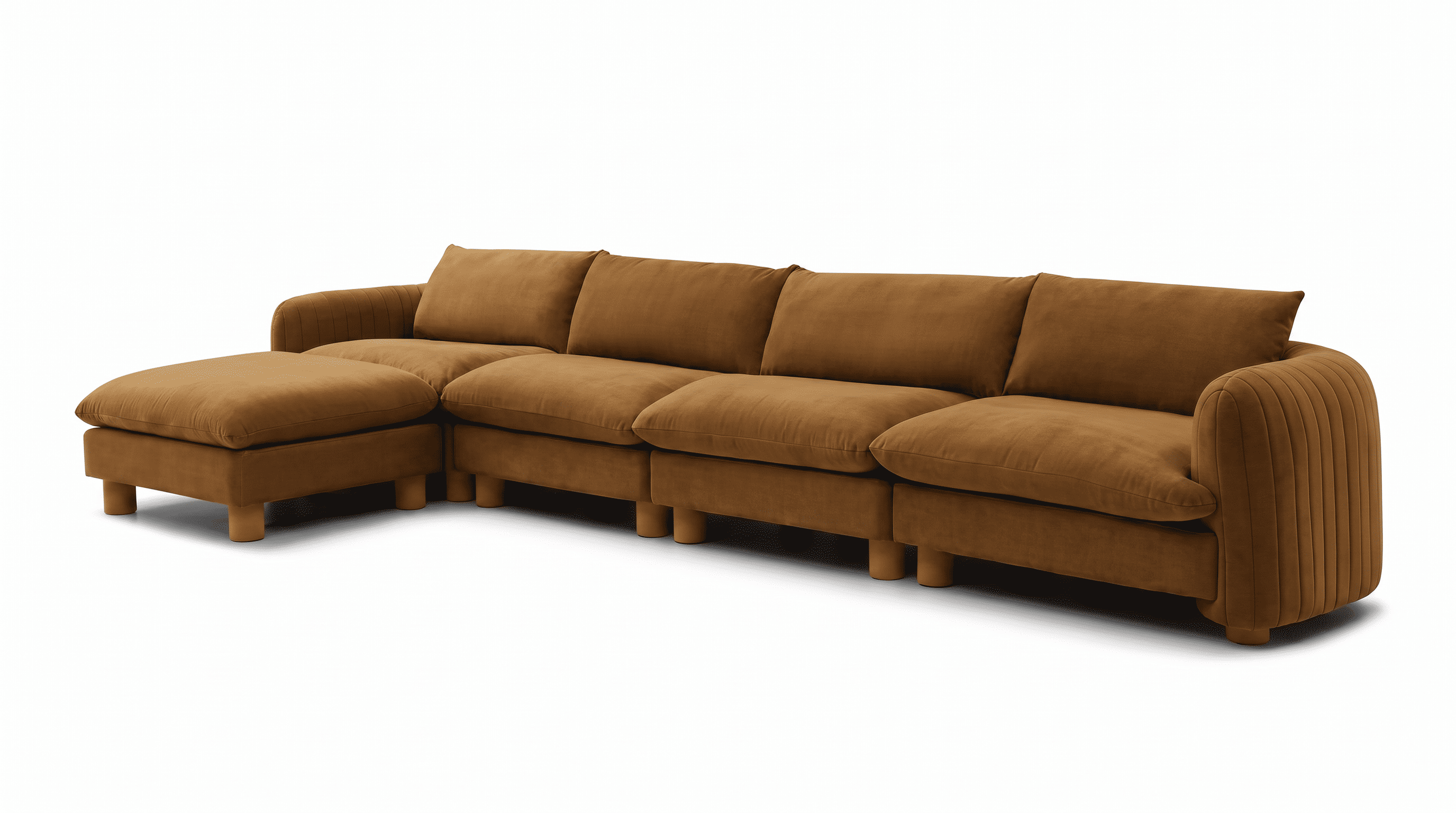 The Bayshore 4 Seater Sofa + Ottoman