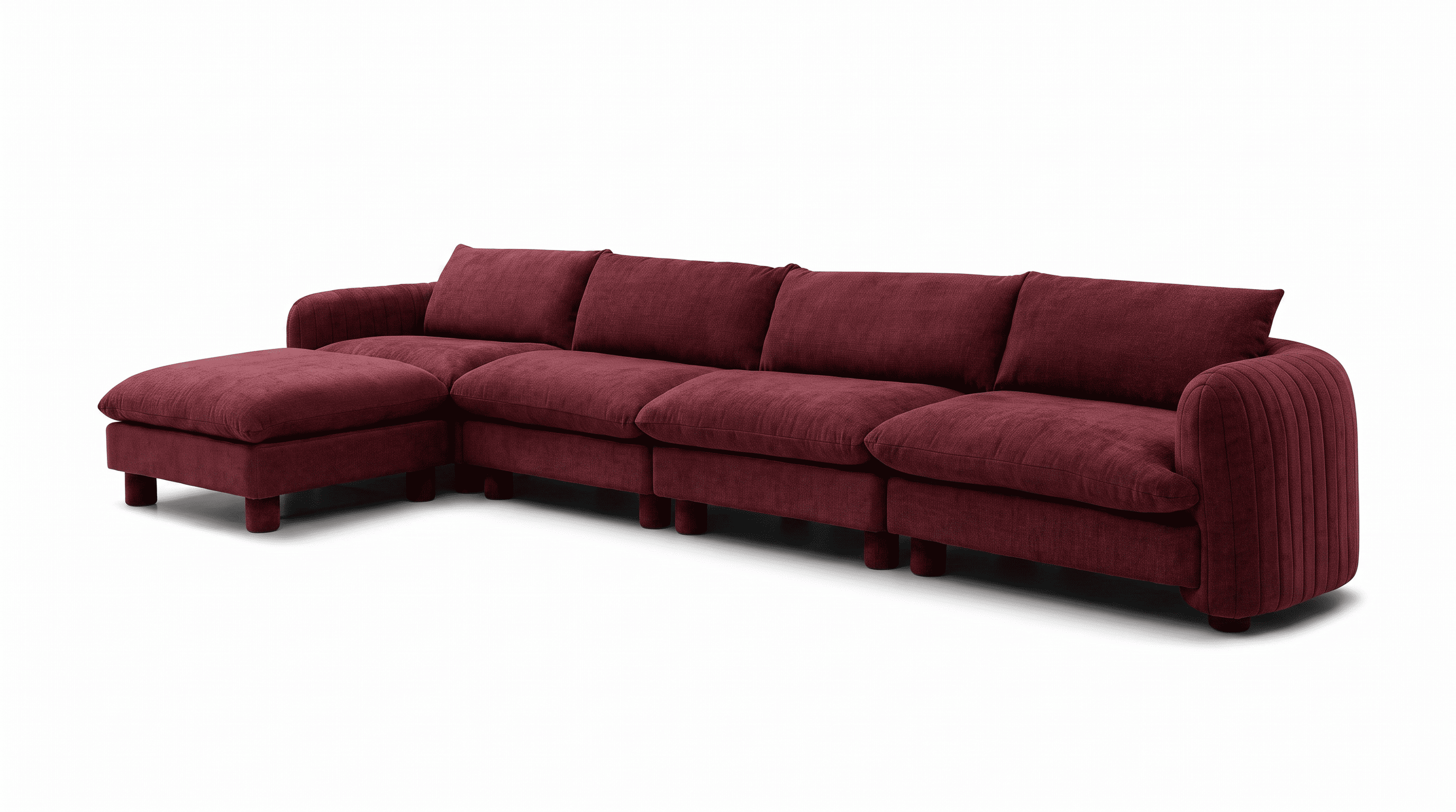 The Bayshore 4 Seater Sofa + Ottoman