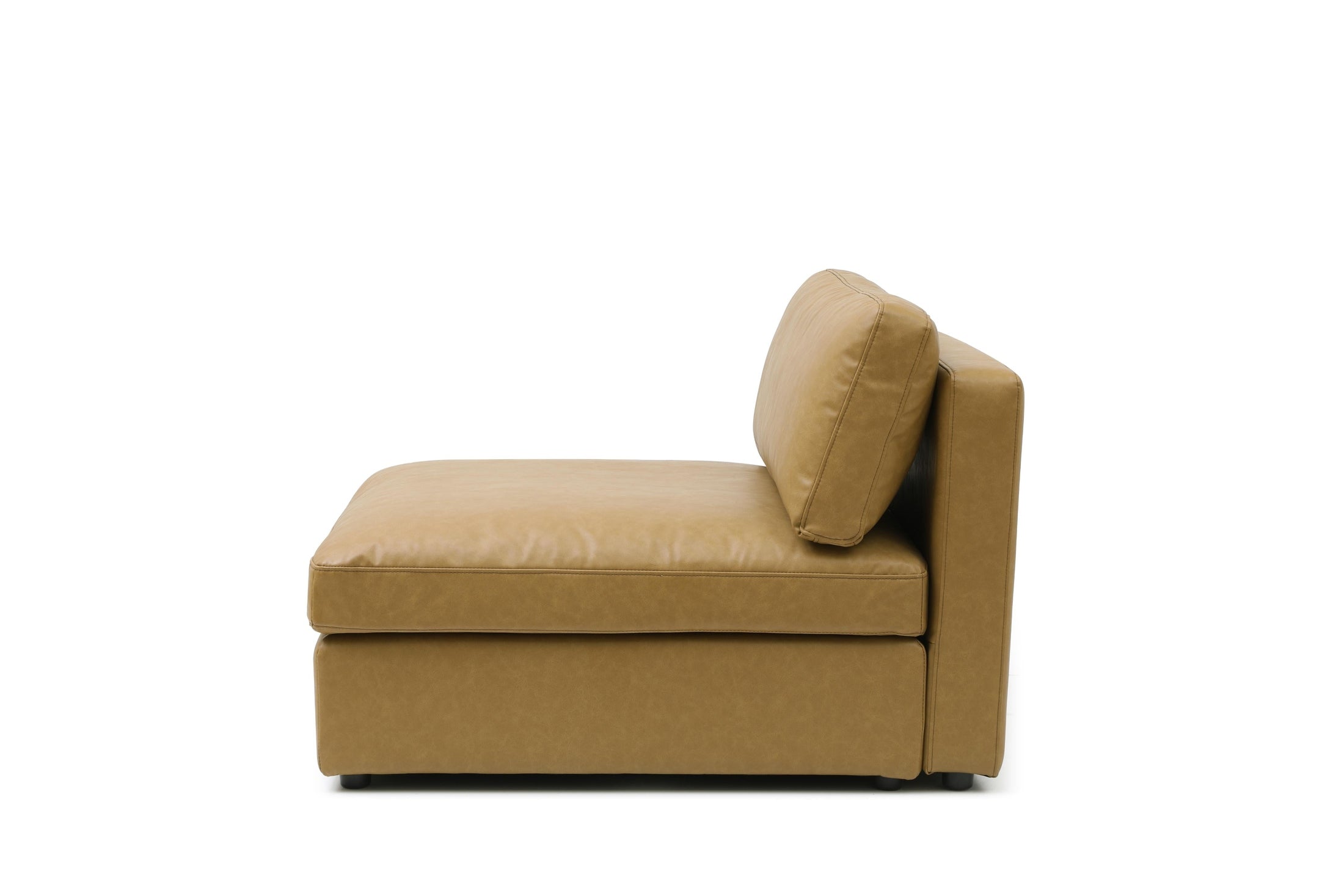 Modular Halo ottoman in Miami-style living room

