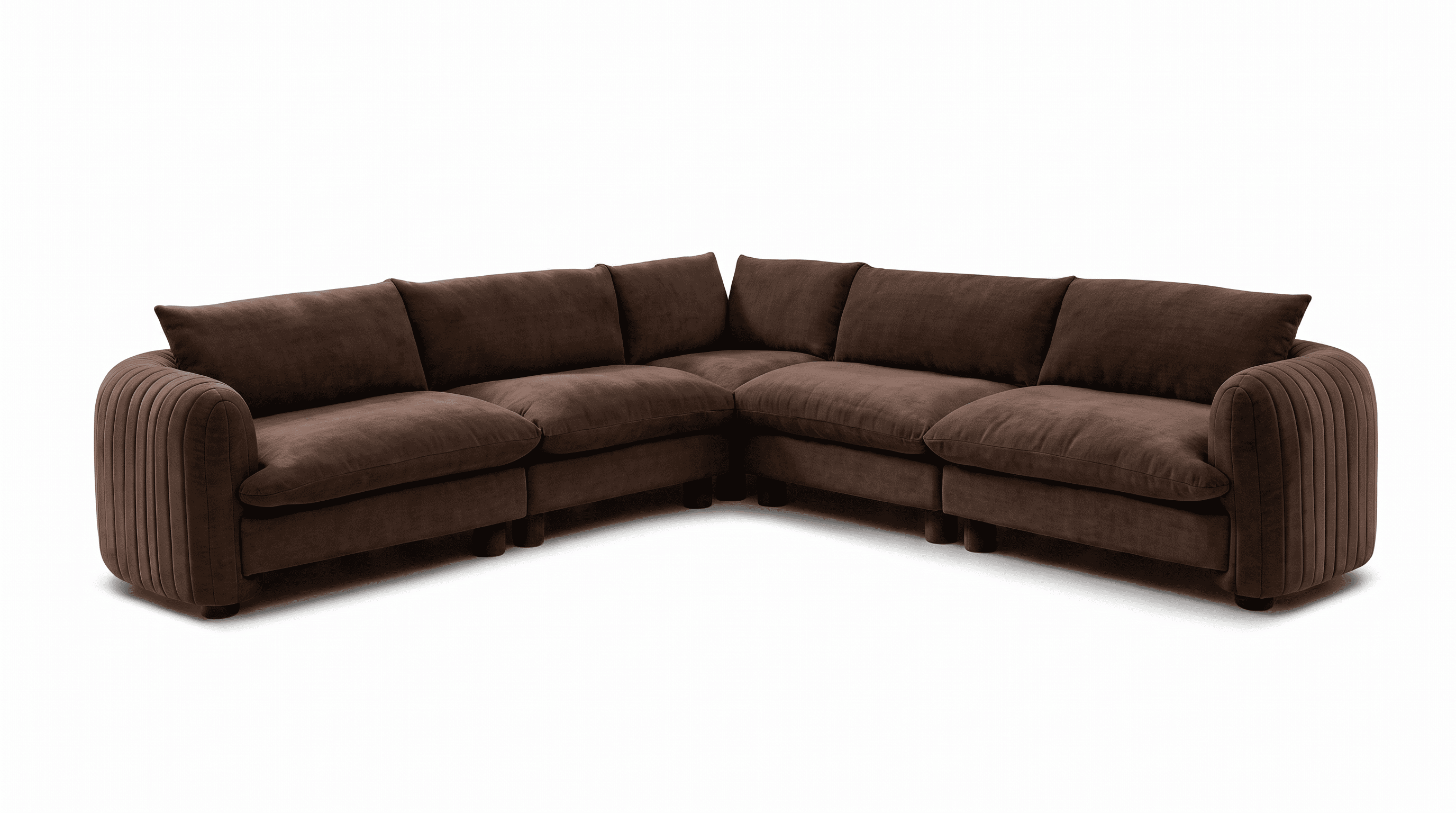 Bayshore 5 Seater L Shape