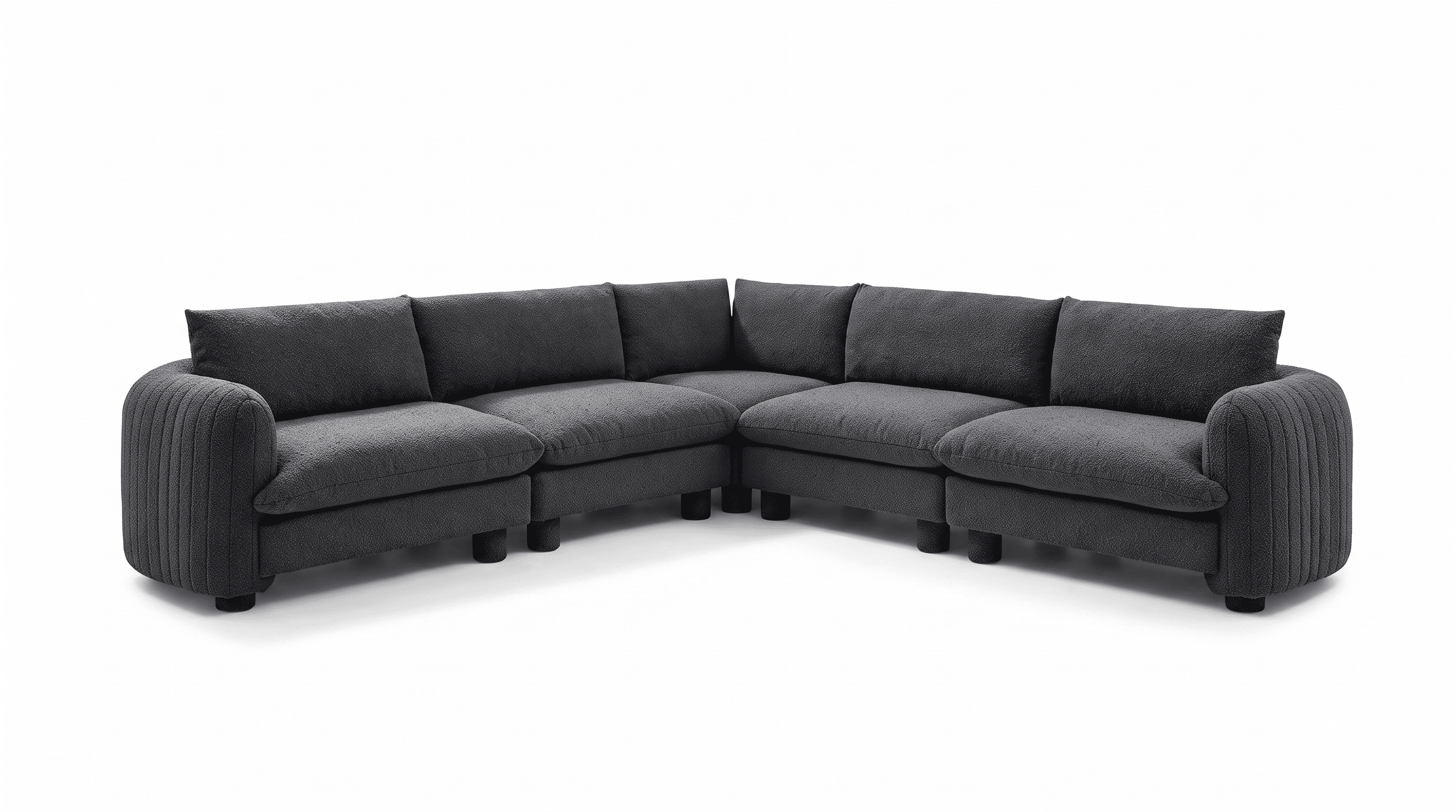 Bayshore 5 Seater L Shape