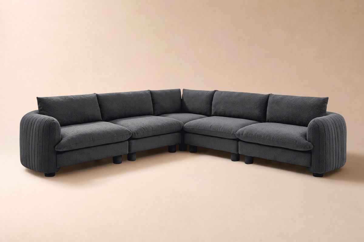 Bayshore 5 Seater L Shape