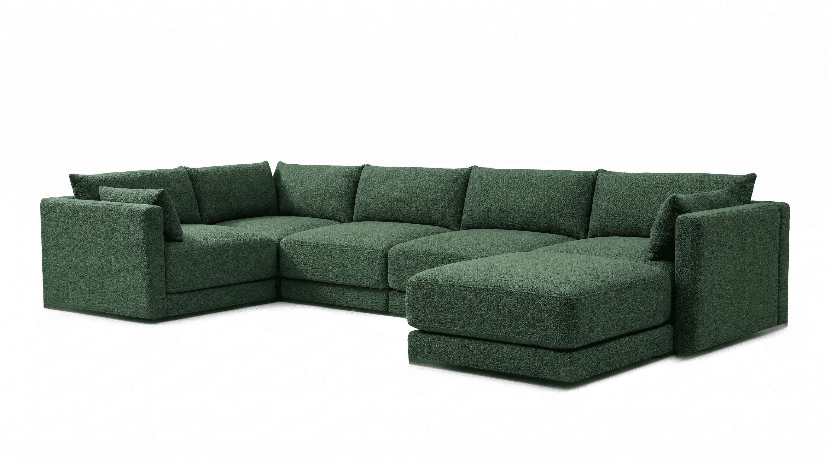 Halo 5 Seater L Shape + Ottoman