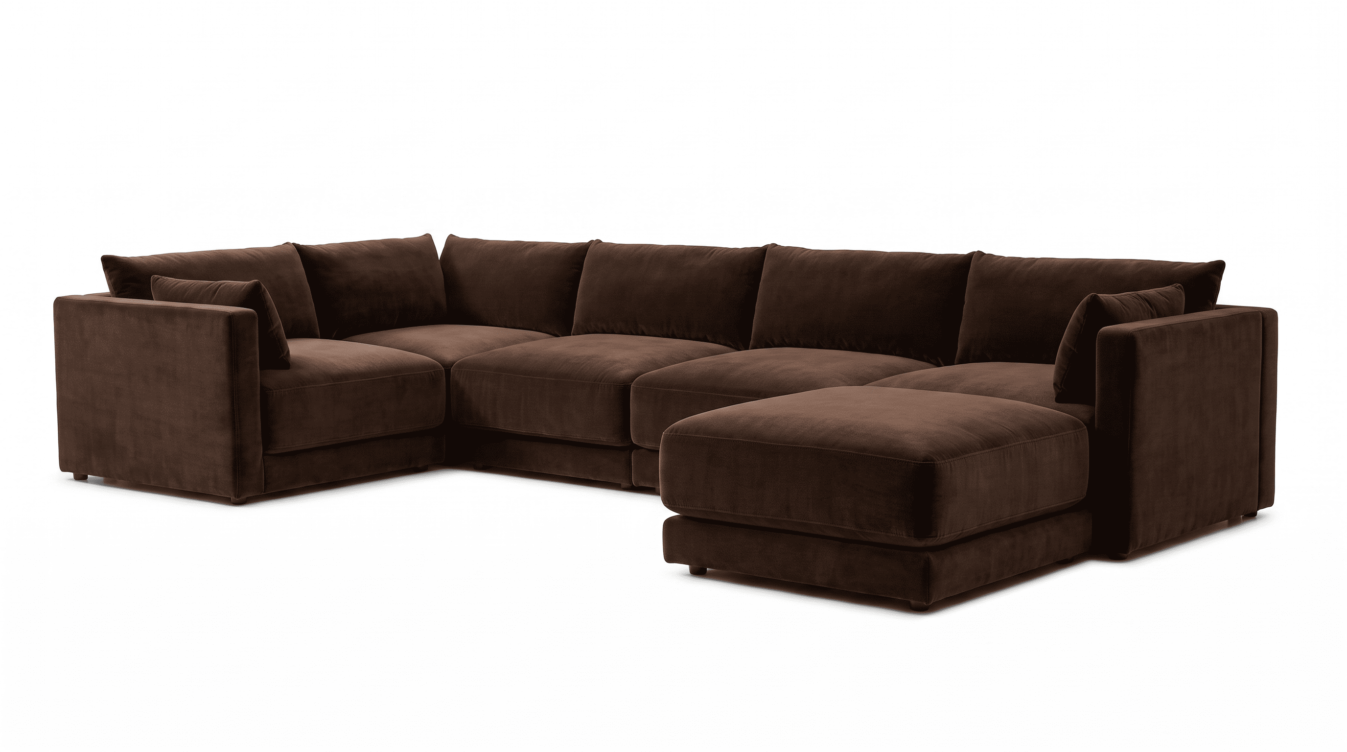Halo 5 Seater L Shape + Ottoman