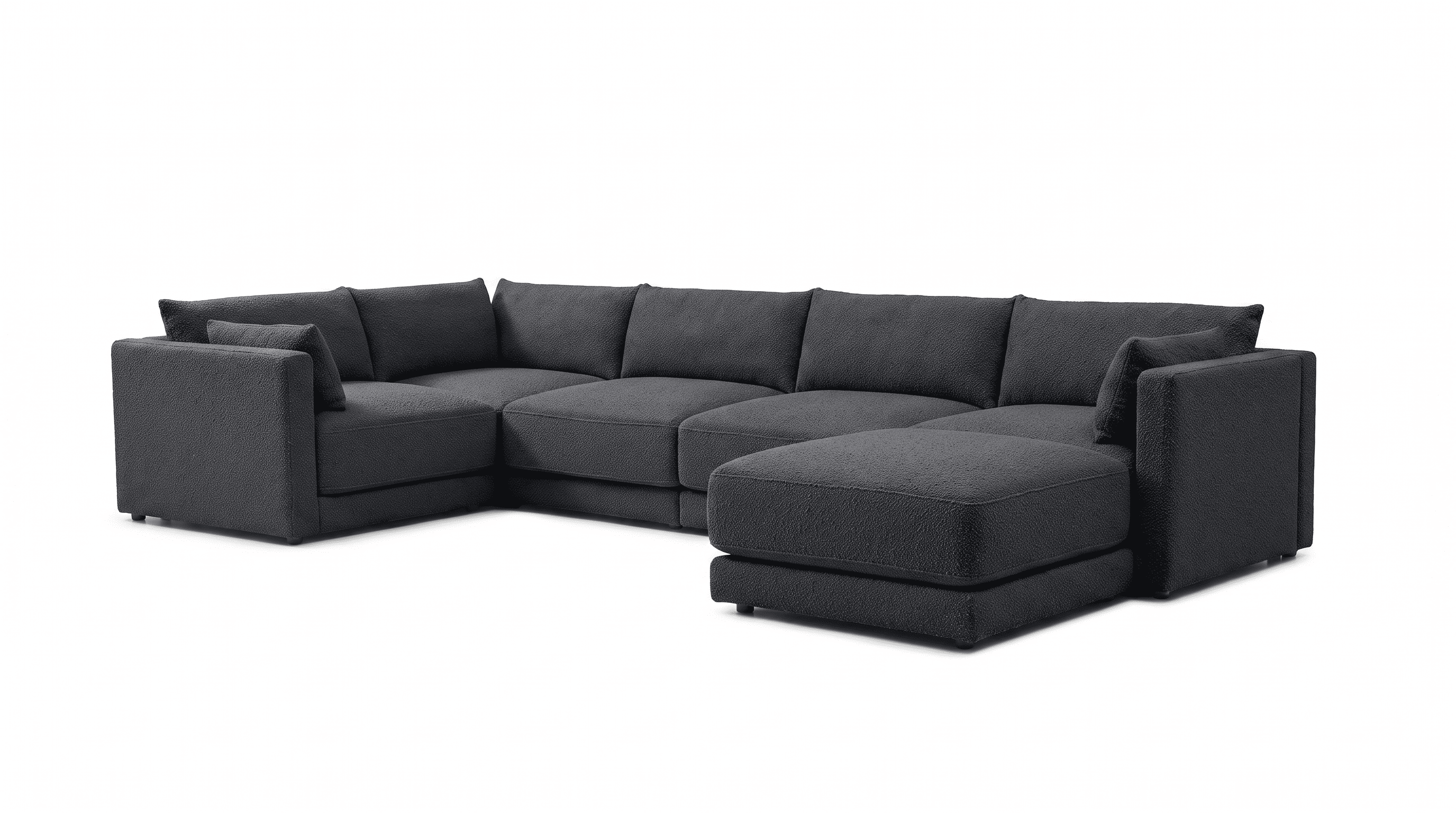 Halo 5 Seater L Shape + Ottoman
