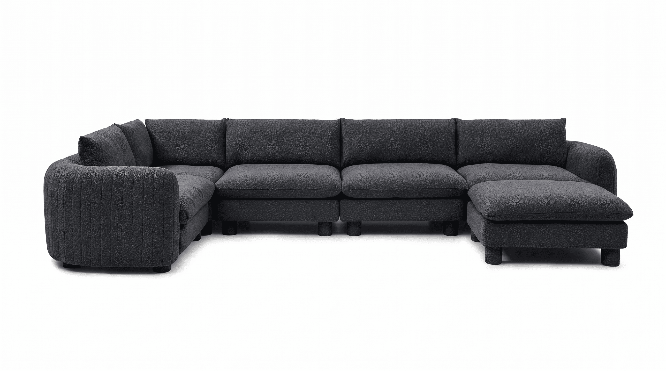 Bayshore 5 Seater L Shape + Ottoman