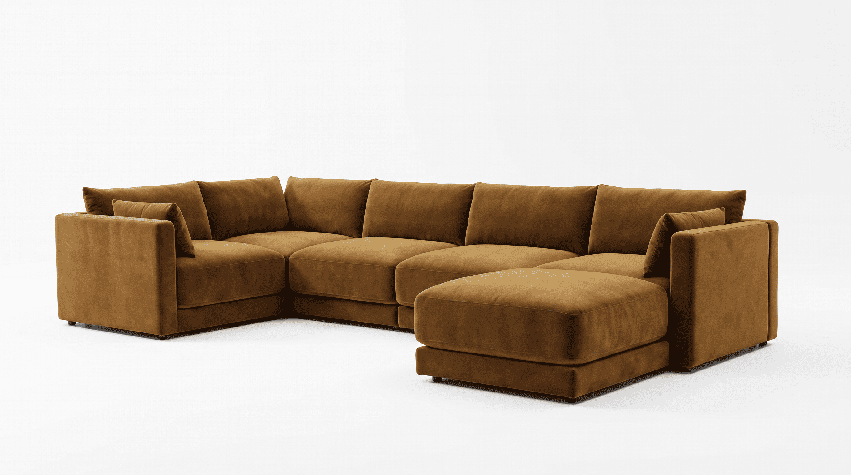 Halo 5 Seater L Shape + Ottoman