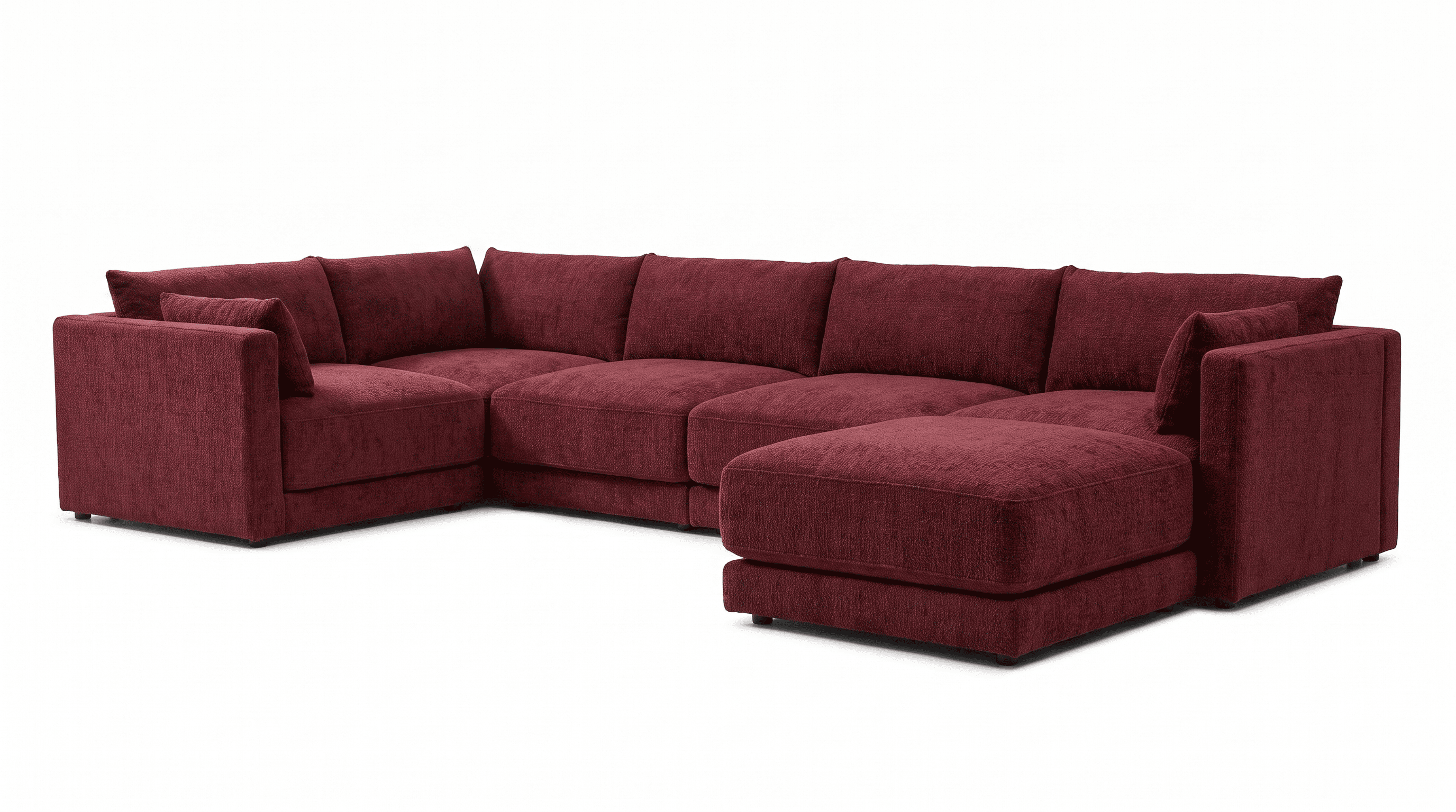 Halo 5 Seater L Shape + Ottoman