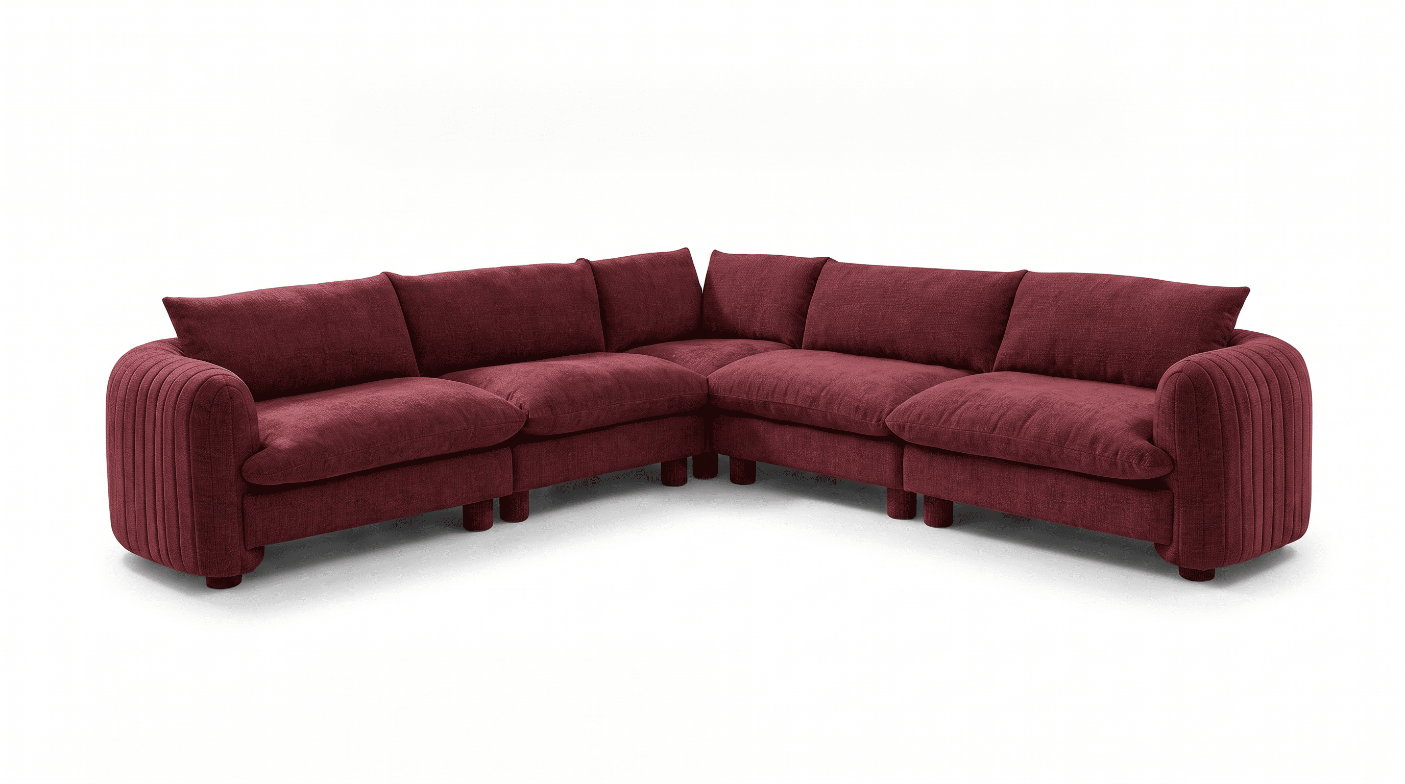 Bayshore 5 Seater L Shape