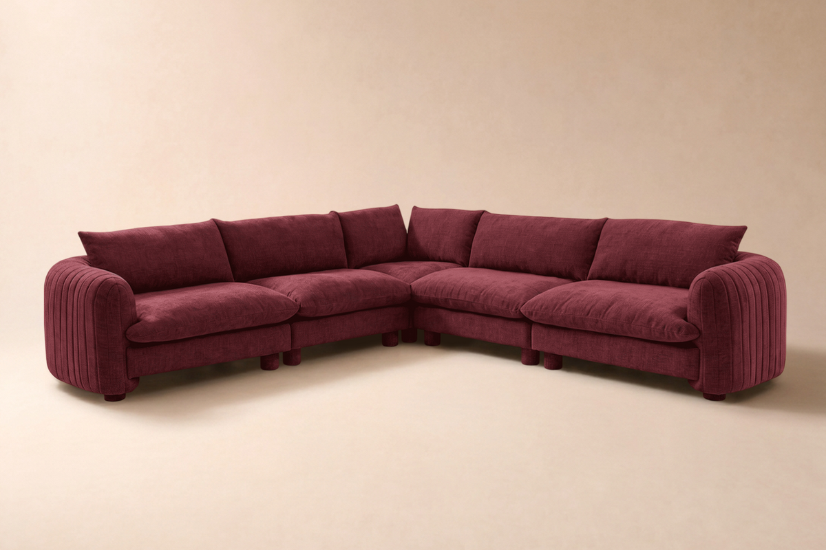 Bayshore 5 Seater L Shape