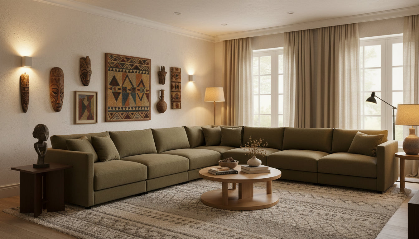 Halo 5 Seater L Shape