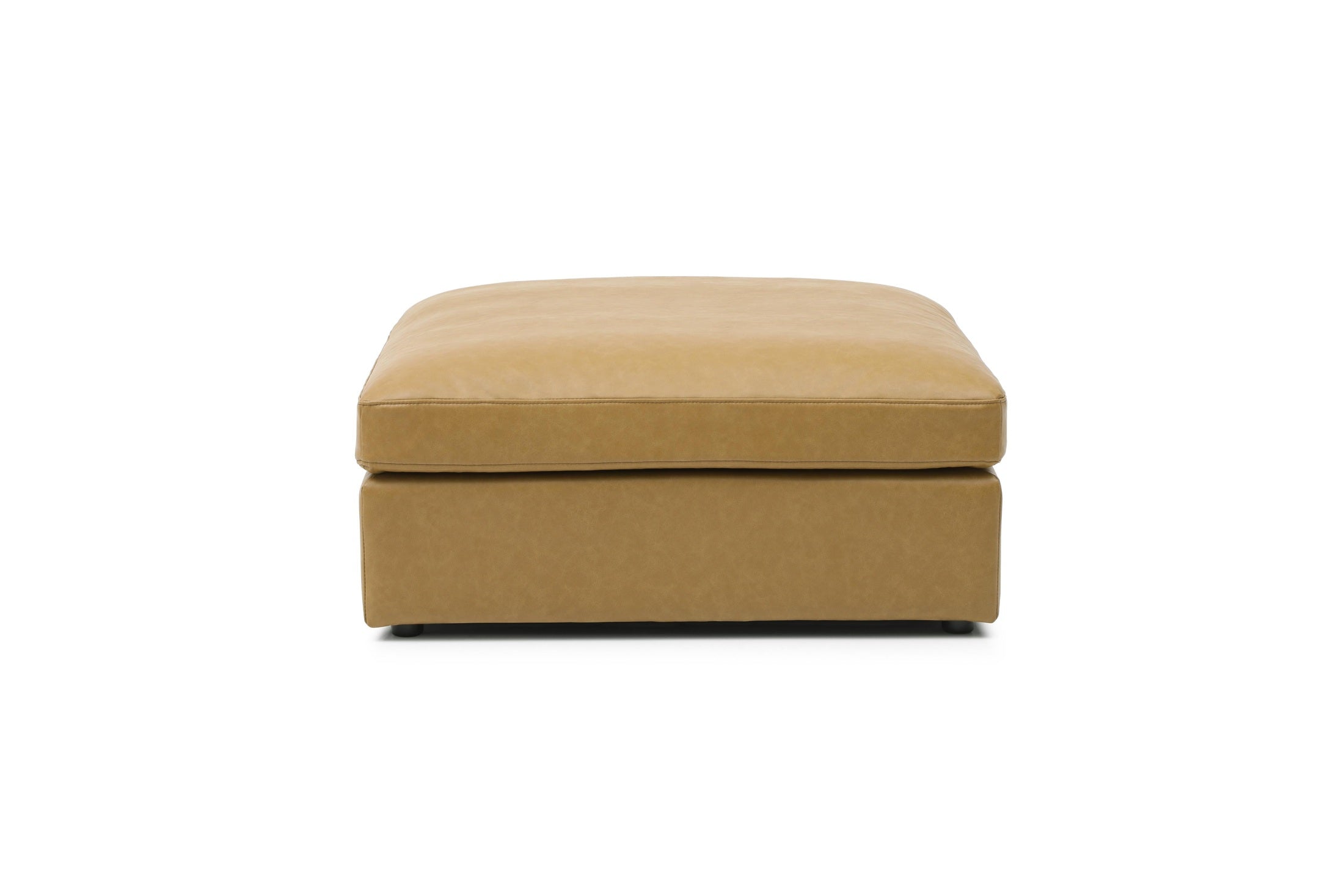 Stylish Halo ottoman for modern modular seating

