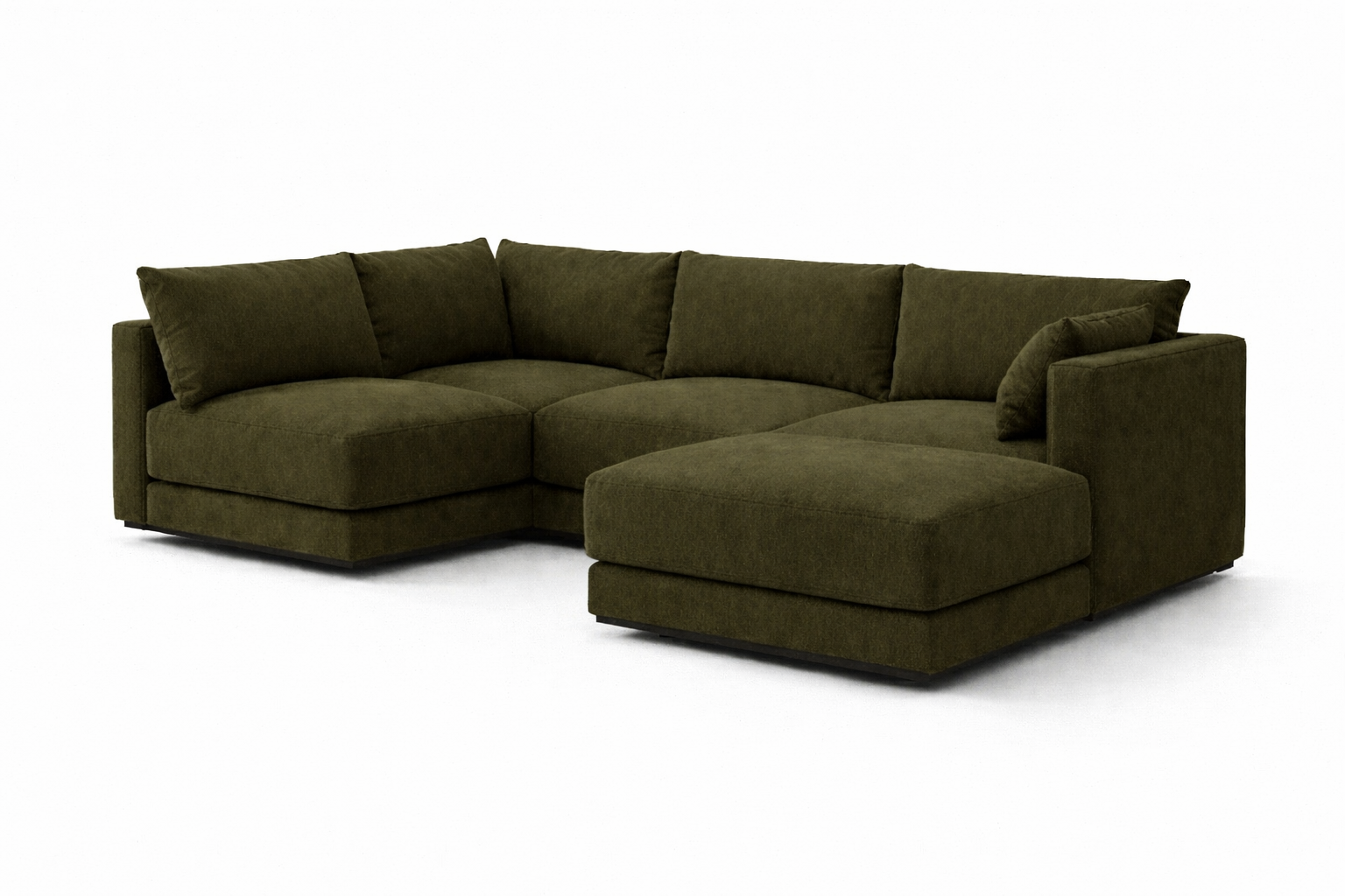 Halo 4 Seater L Shape + Ottoman