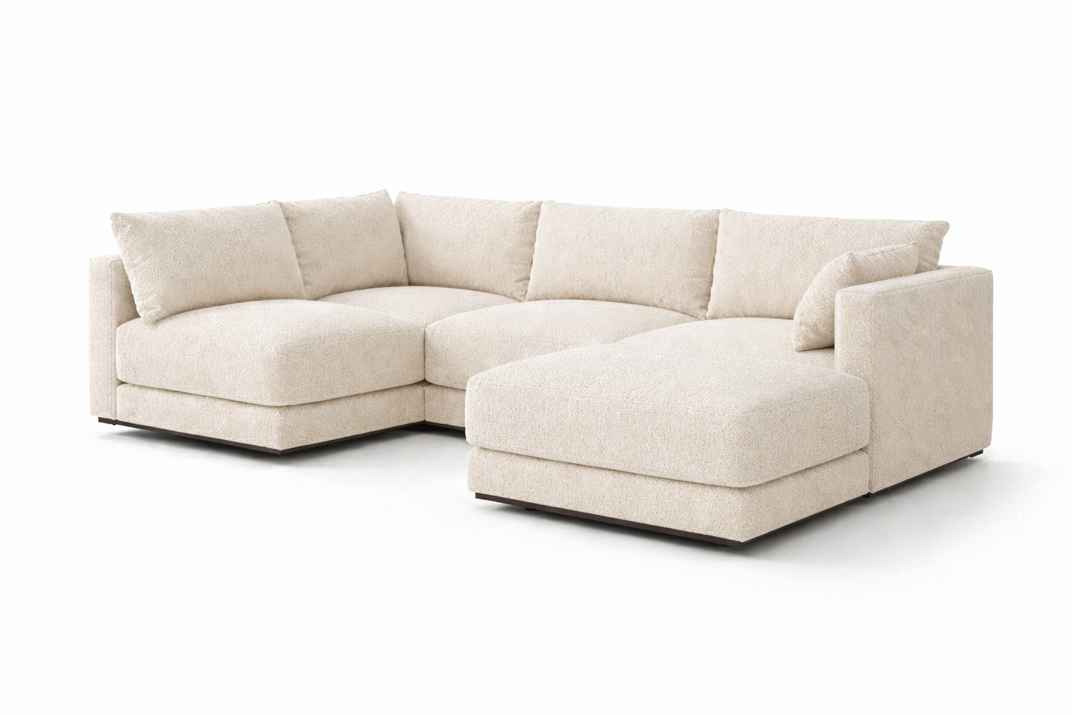 Halo 4 Seater L Shape + Ottoman