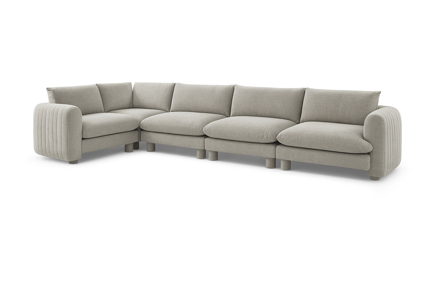 The Bayshore 5 Seater L Shape