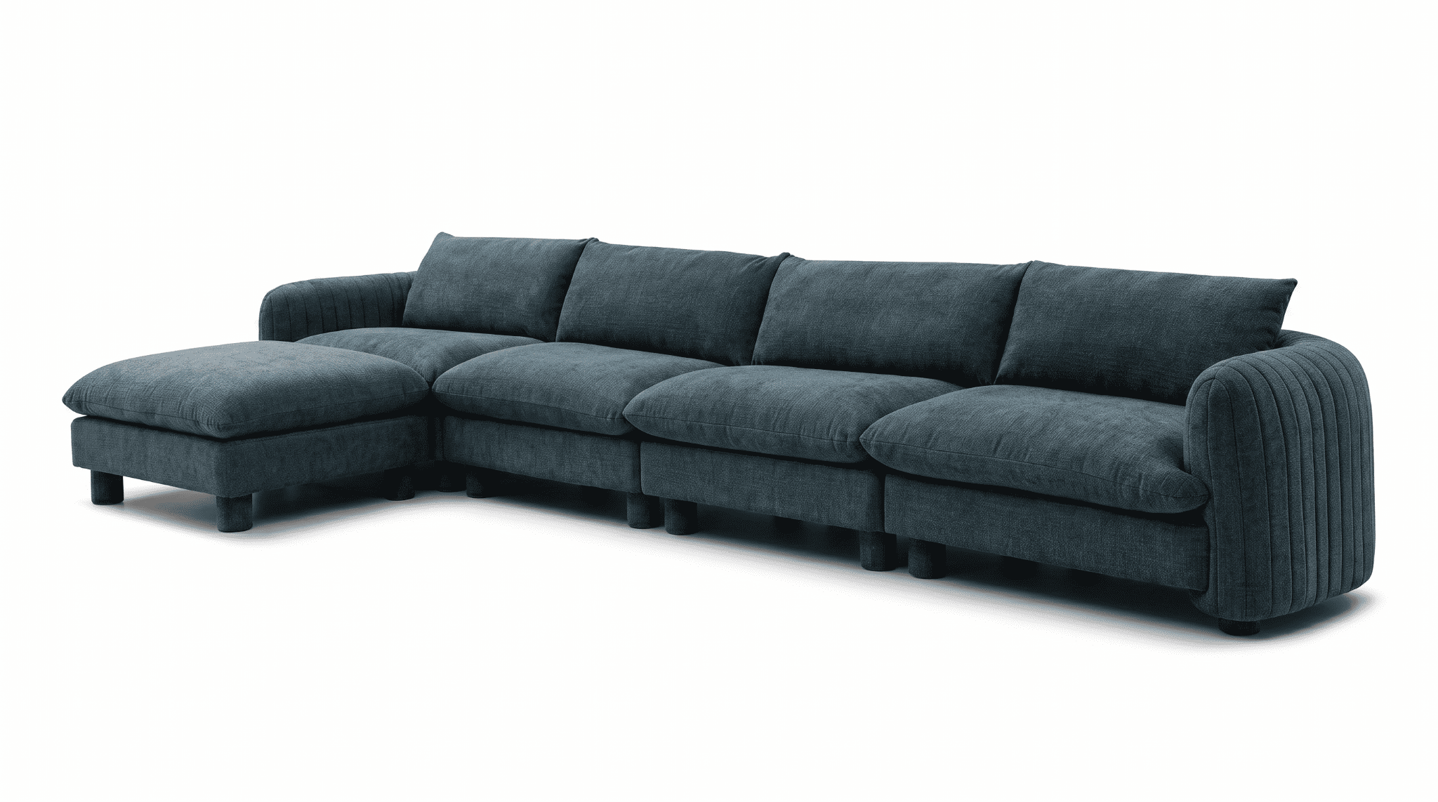 The Bayshore 4 Seater Sofa + Ottoman