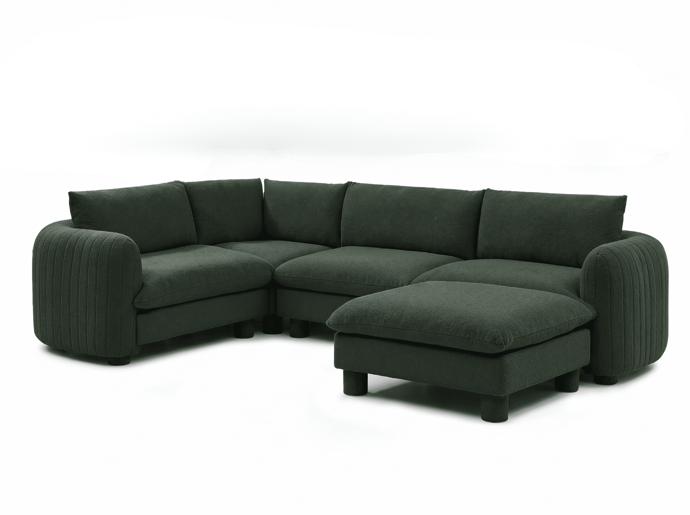 The Bayshore 4 Seater L Shape + Ottoman