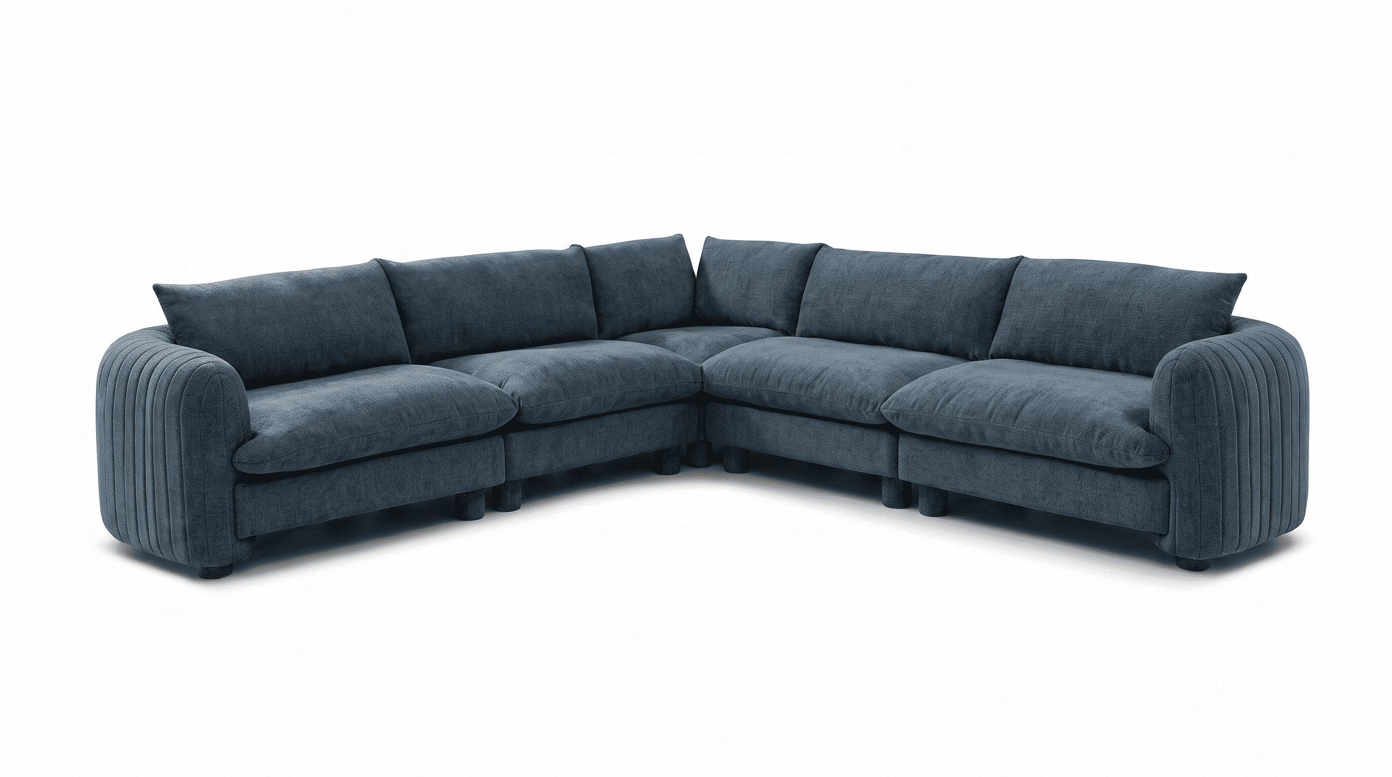 Bayshore 5 Seater L Shape