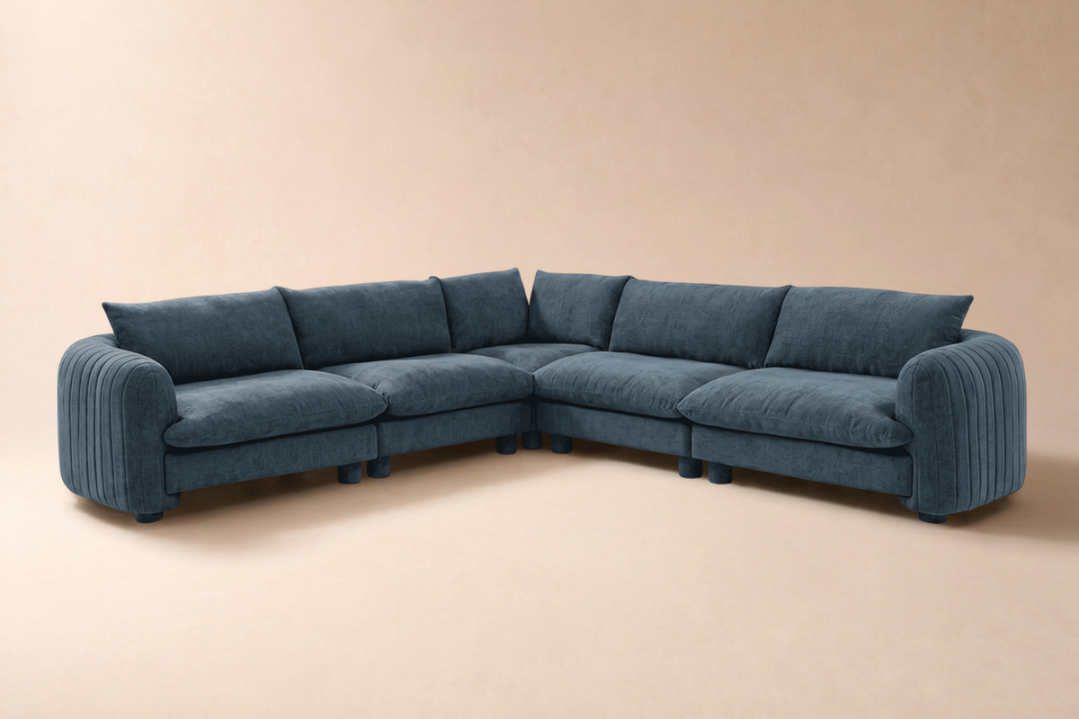 Bayshore 5 Seater L Shape