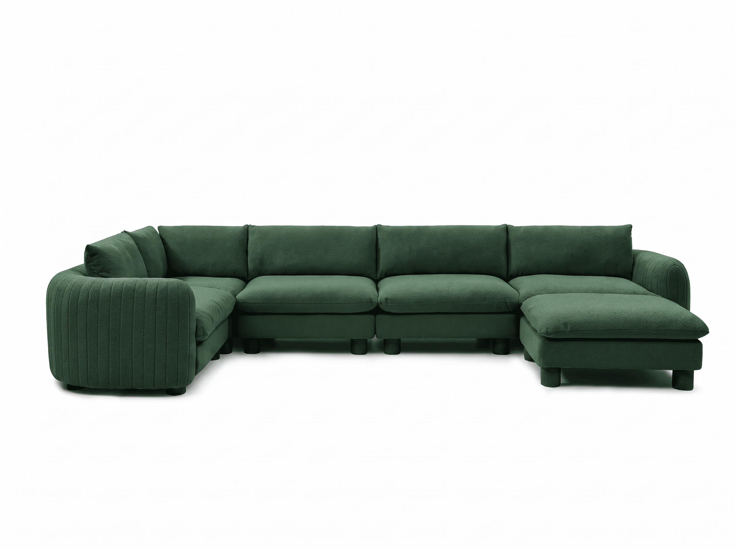 Bayshore 5 Seater L Shape + Ottoman