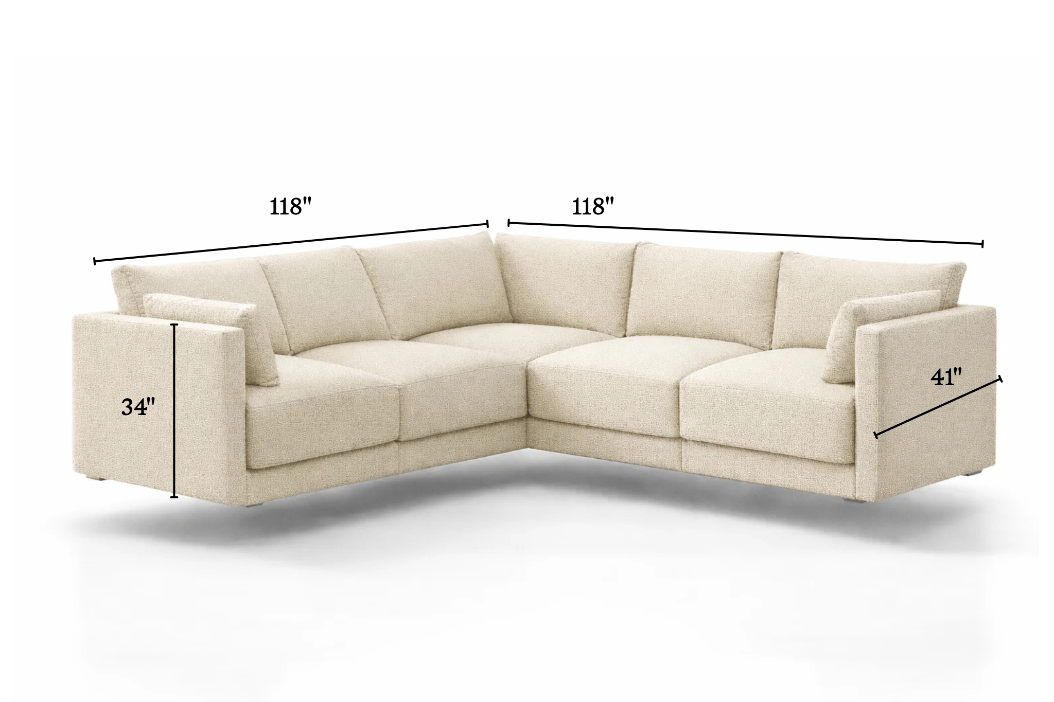 Halo 5 Seater L Shape