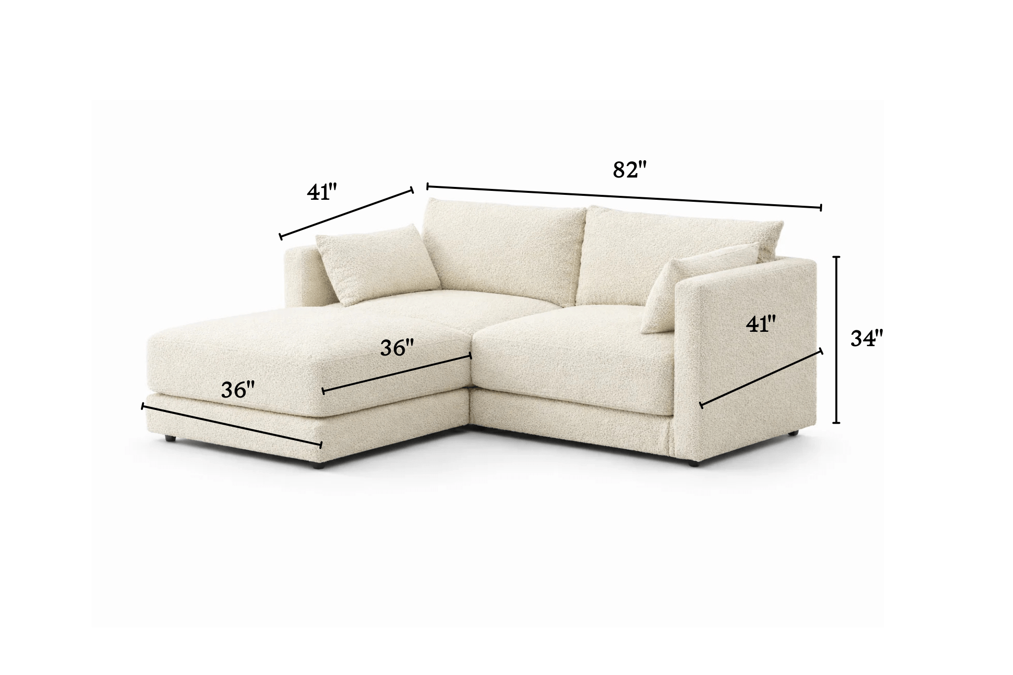 Halo 2 Seater + Ottoman