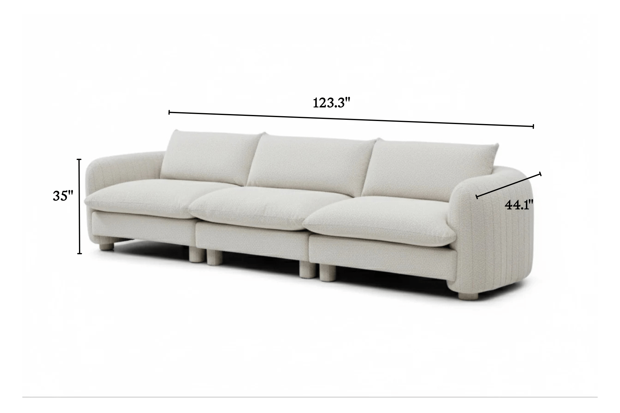 Bayshore 3 Seater Sofa
