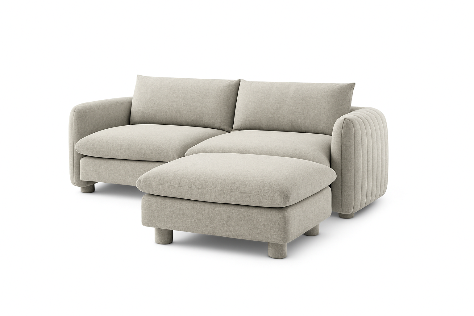 Bayshore 2 Seater Sofa + Ottoman