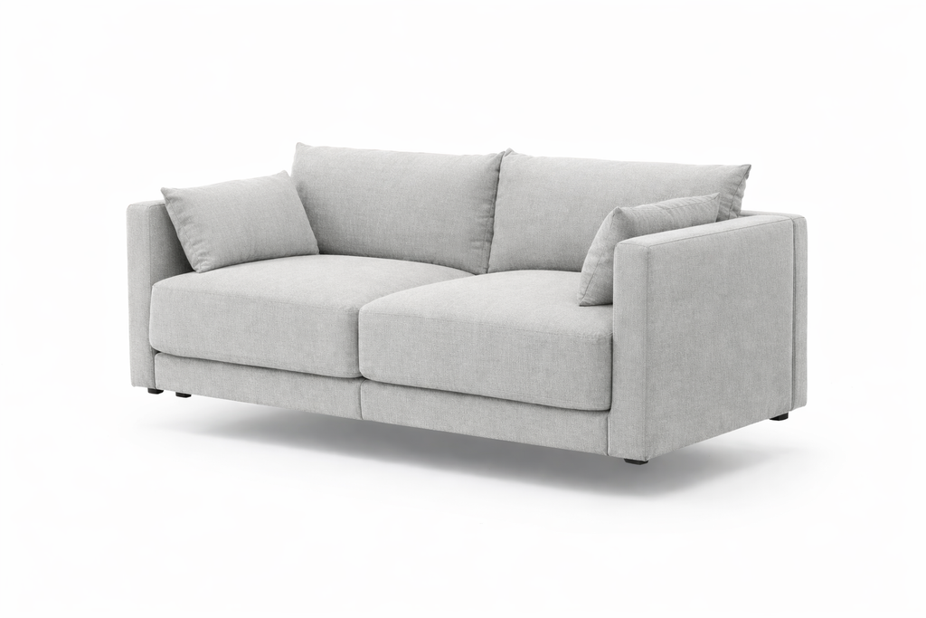 Halo 2-Seater Sofa – Compact & Stylish Modular Seating | Almond Wind