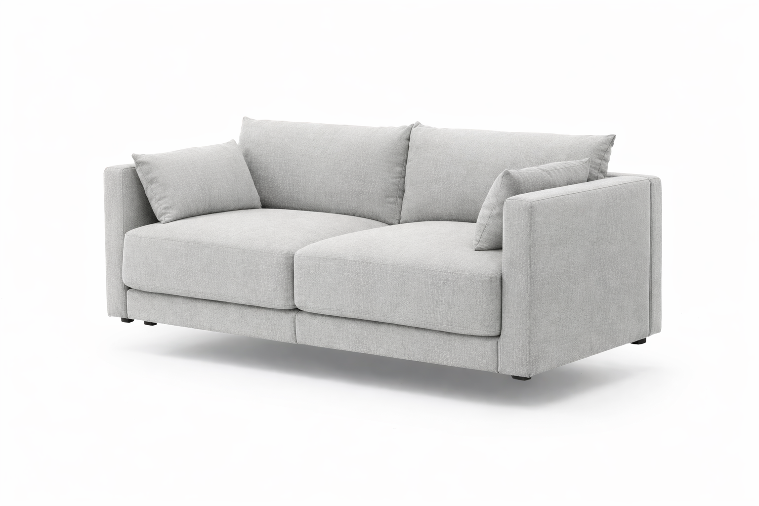 Halo 2-Seater Sofa – Compact & Stylish Modular Seating | Almond Wind