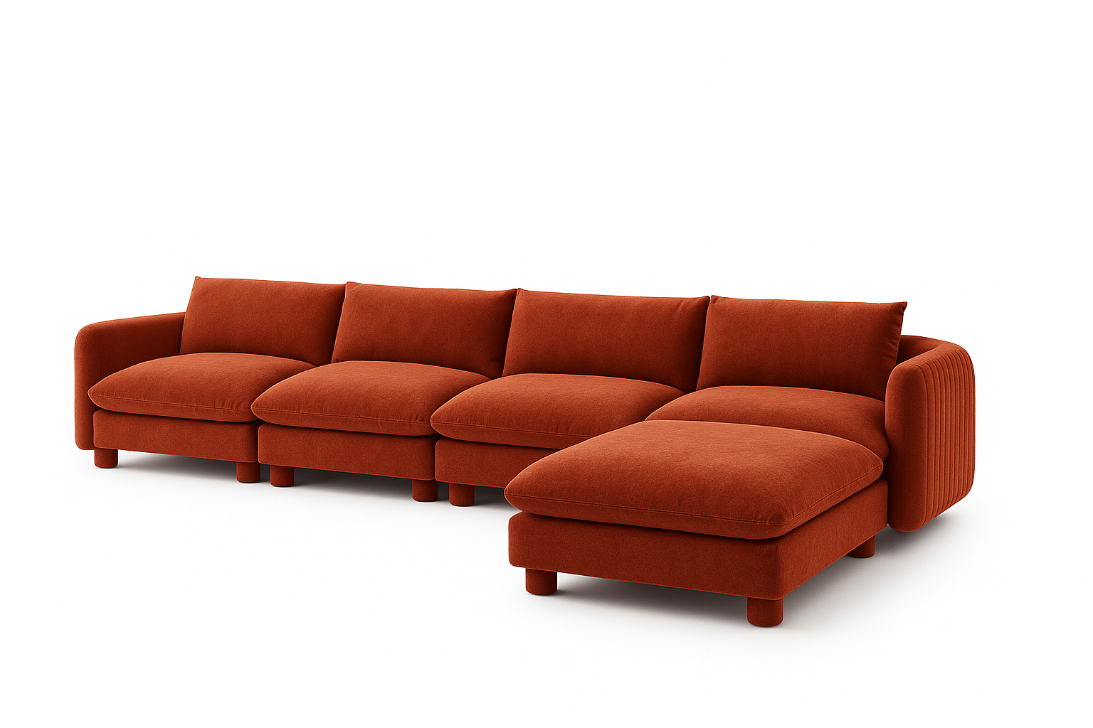 The Bayshore 4 Seater Sofa + Ottoman